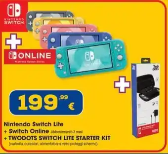 Euronics Nintendo Switch Lite offerta