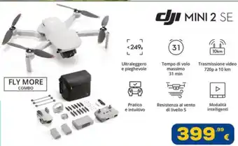 Euronics dji MINI 2 SE offerta