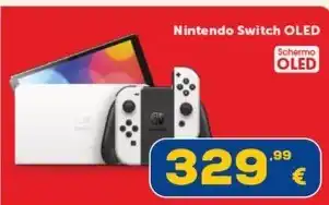 Euronics Nintendo Switch OLED offerta
