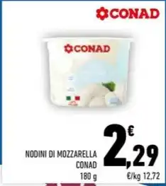 Conad NODINI DI MOZZARELLA CONAD offerta