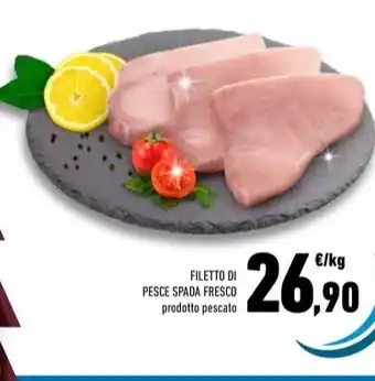 Conad FILETTO DI PESCE SPADA FRESCO offerta