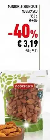 Conad MANDORLE SGUSCIATE NOBERASCO offerta
