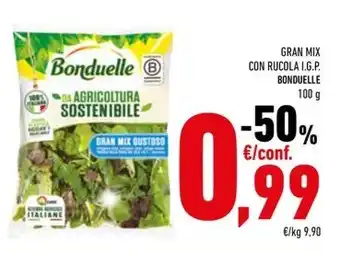 Conad GRAN MIX CON RUCOLA I.G.P. BONDUELLE offerta