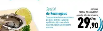 Conad OSTRICHE SPECIAL DE ROUMEGOUS offerta