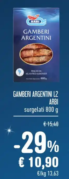 Spazio Conad GAMBERI ARGENTINI ARBI 800 g offerta
