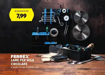 ALDI FERREX LAME PER SEGA CIRCOLARE offerta