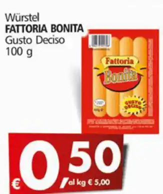 Fattoria Bonita Würstel Gusto Deciso 100 g