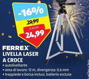FERREX® LIVELLA LASER A CROCE