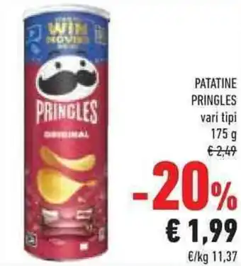 Conad Superstore PATATINE PRINGLES offerta