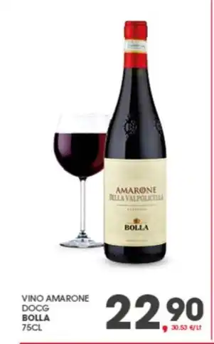 Despar VINO AMARONE DOCG BOLLA 75CL offerta