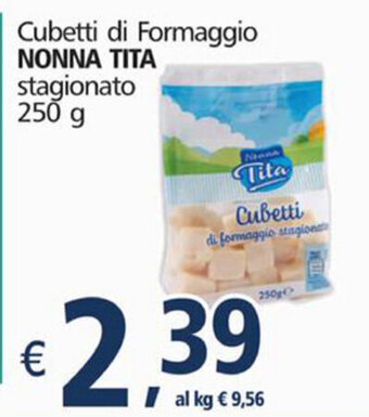 Alter Discount Nonna Tita Cubetti di Formaggio Stagionato 250 g offerta