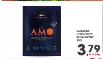Despar SALMONE NORVEGESE RE SALMONE 90G offerta