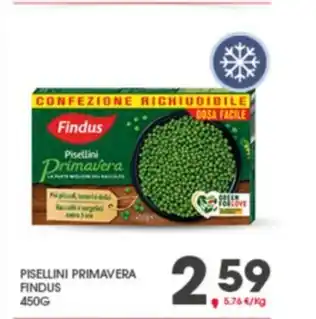 Despar PISELLINI PRIMAVERA FINDUS 450G offerta