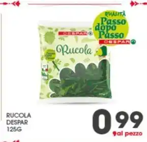 Despar RUCOLA DESPAR 125G offerta