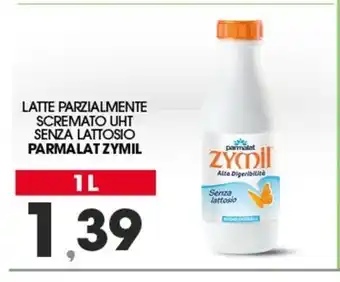 Despar LATTE PARZIALMENTE SCREMATO UHT SENZA LATTOSIO PARMALAT ZYMIL offerta