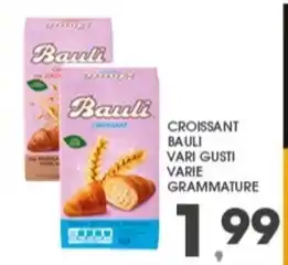 Despar CROISSANT BAULI VARI GUSTI VARIE GRAMMATURE offerta