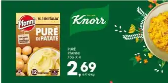 Despar PURE PFANNI 75G X 4 offerta