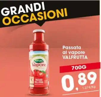 Despar Passata al vapore VALFRUTTA offerta