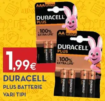 Proshop DURACELL PLUS BATTERIE VARI TIPI offerta