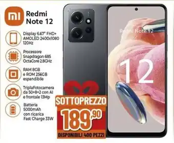 Expert Redmi Note 12 offerta
