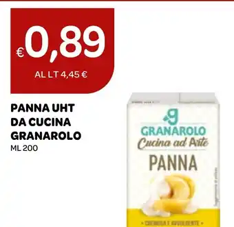 Ekom PANNA UHT DA CUCINA GRANAROLO ML 200 offerta