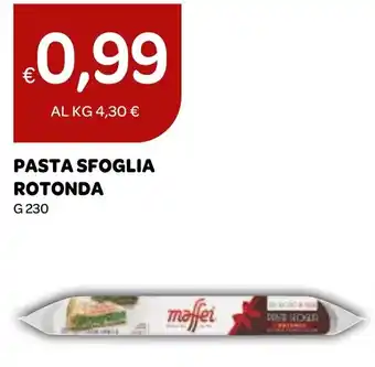 Ekom PASTA SFOGLIA ROTONDA G 230 offerta