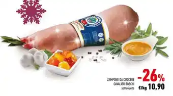 Conad ZAMPONE DA CUOCERE CAVALIER BOSCHI offerta