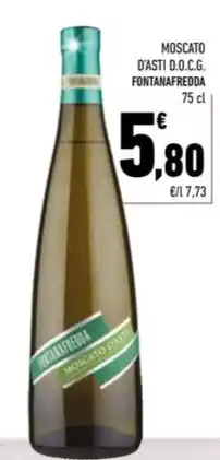 Conad MOSCATO D'ASTI D.O.C.G. FONTANAFREDDA 75 cl offerta