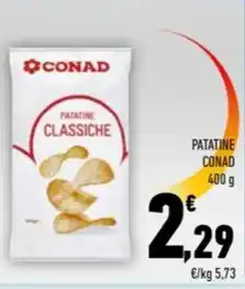 Conad PATATINE CONAD offerta