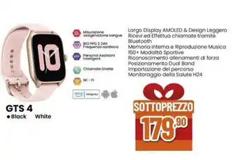 Expert Amazfit GTS 4 offerta