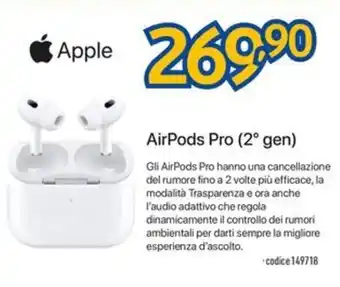 FreeShop Apple AirPods Pro (2° gen) offerta