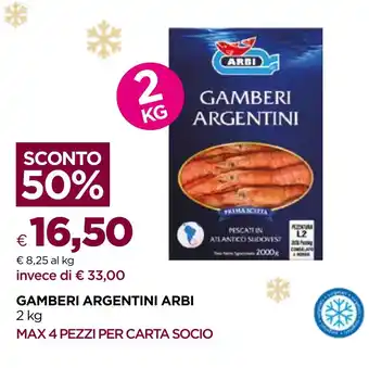 GAMBERI ARGENTINI ARBI 2 kg