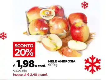 Unicoop MELE AMBROSIA 900 g offerta