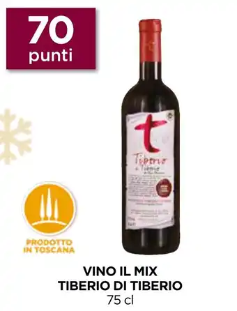 Unicoop VINO IL MIX TIBERIO DI TIBERIO 75 cl offerta