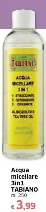 Galassia Tabiano Acqua Micellare 3 In 1 offerta