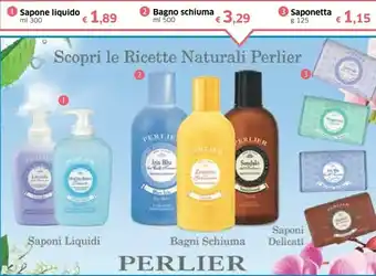 Galassia Perlier Sapone Liquido/ Bagnoschiuma/ Saponetta offerta