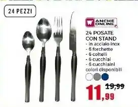 Happy Casa Posate Con Stand offerta