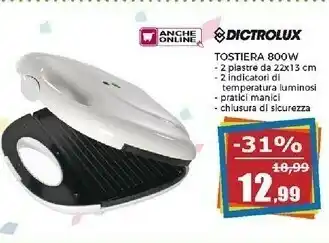 Dictrolux Tostiera 800w