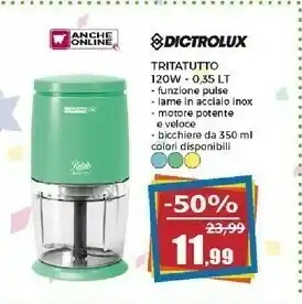 Happy Casa Dictrolux Tritatutto 120w offerta