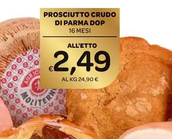 Ekom PROSCIUTTO CRUDO DI PARMA DOP 16 MESI offerta