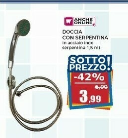 Happy Casa Doccia Con Serpentina offerta