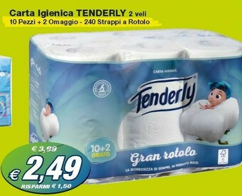 Prix Quality Tenderly Carta Igienica offerta