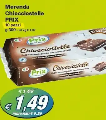 Prix Quality Prix Merenda Chiocciostelle offerta