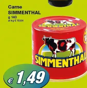 Prix Quality Simmenthal Carne offerta