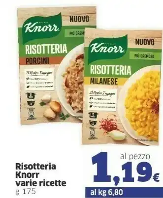 Sigma Knorr Risotteria Alla Milanese offerta