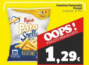 Sigma Pizzoli Pata Snella Patatine offerta