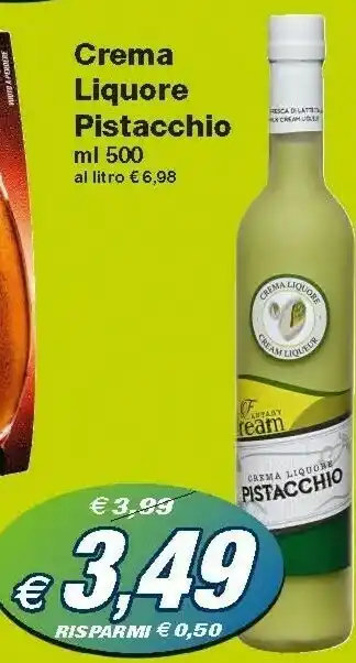 Prix Quality Crema Liquore Pistacchio offerta