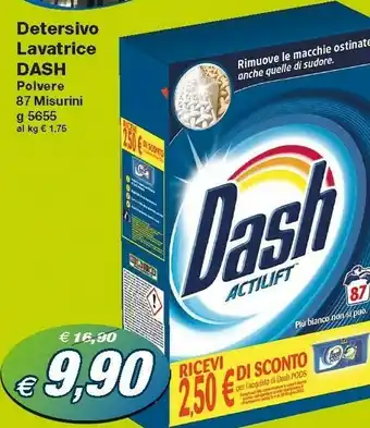 Prix Quality Dash Detersivo Lavatrice offerta