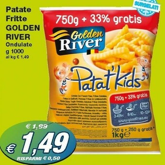 Prix Quality Golden River Patate Fritte offerta