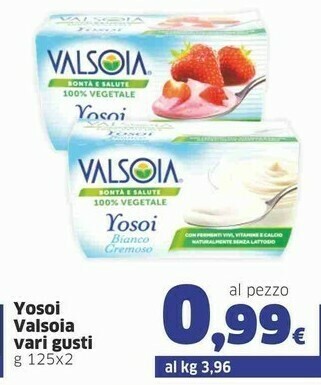 Sigma Valsoia Yogurt offerta